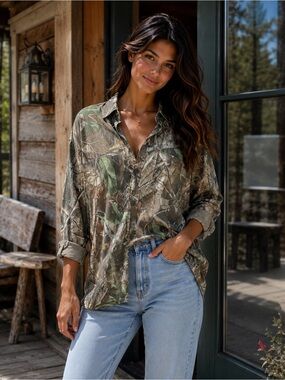 Ranger Realtree Camo Heavyweight Button-Up Hunting Shirt